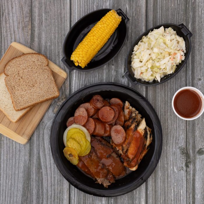 3 Meat Dinner Plate (Large Portion)